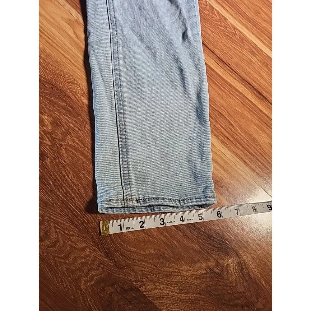 Empyre Light Wash Distressed Easton Boyfriend Fit Jeans‎ 31x30 Women's Size 7